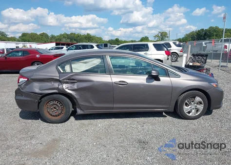 2013 Honda Civic Lx z USA, uszkodzony, nr VIN 19XFB2F52DE295280